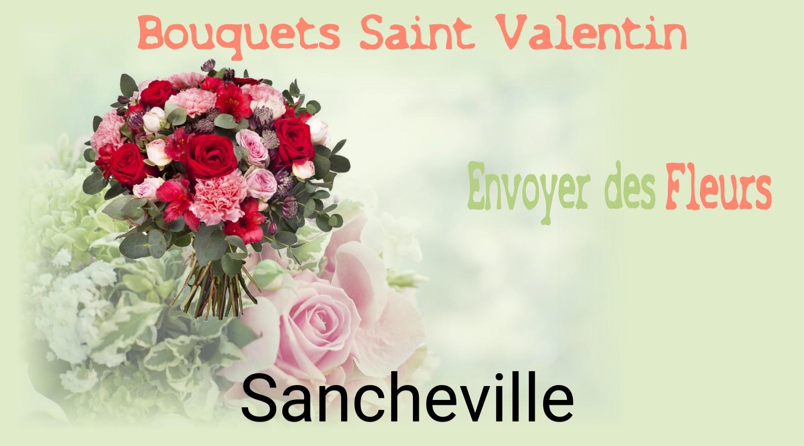 Roses de Saint-Valentin livrées à Sancheville
